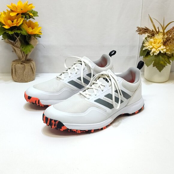 Adidas Tech Response 3.0 SL Golf Men 12.5 Traxion Spikeles Bounce Midsole GV6894